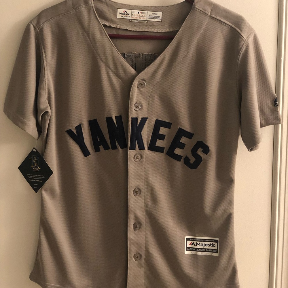W Mickey Mantle Cooperstown Collection Jersey